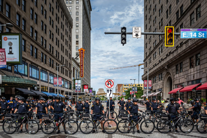 Republican Convention Diary: Riot Gear and Hugs in Cleveland