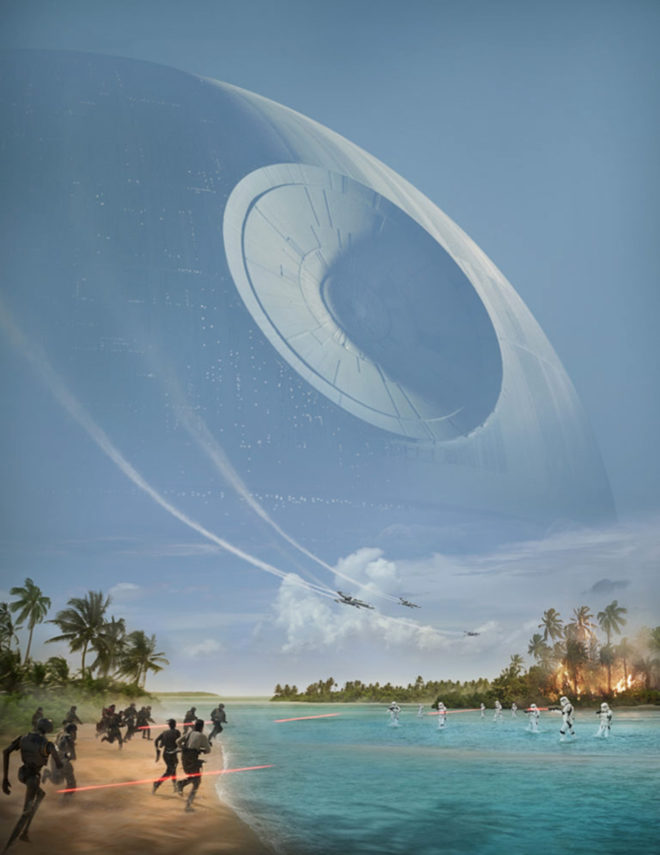 No, the Death Star Isn’t Impossibly Big in the Rogue One Poster. We Did the Math
