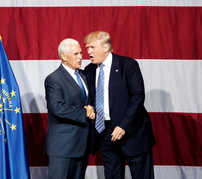 The Ins and Outs of the New Trump-Pence Logo